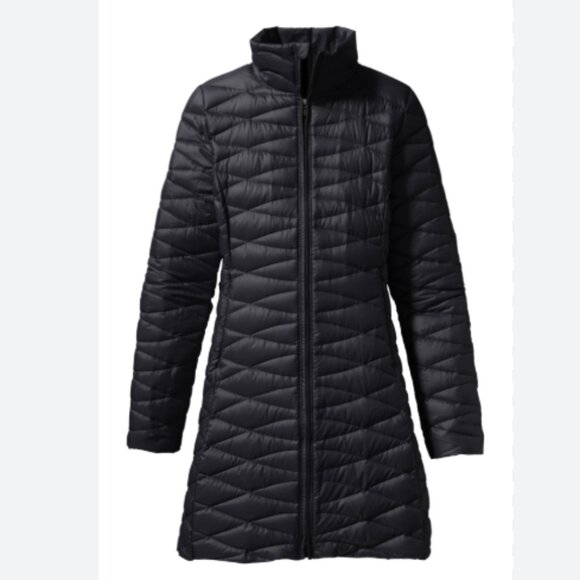 Patagonia Ultra Light Fiona Parka Black Size Medium - Picture 1 of 5